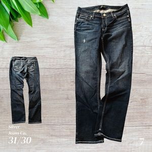 Silver Jeans. Straight leg.